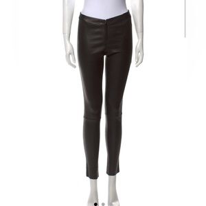 Alice and Olivia genuine leather pants!